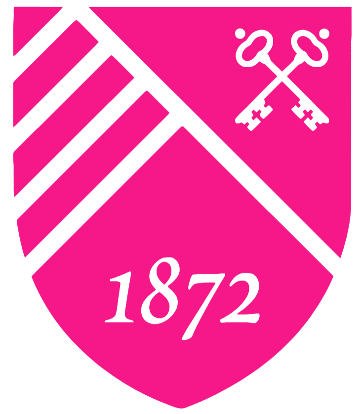 Saint Peters Peacocks Hot Pink Crest Logo Premium DieCut Vinyl Decal PICK SIZE