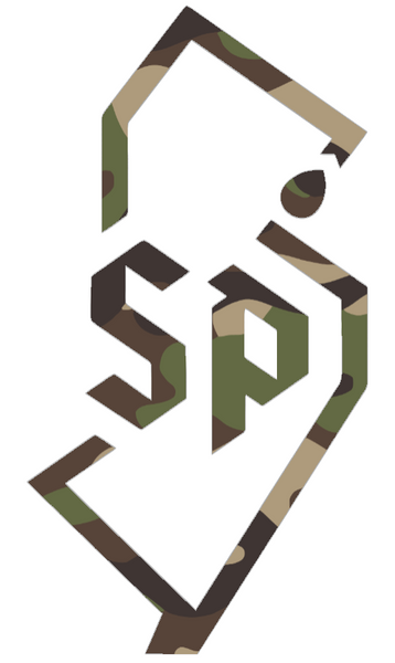 Saint Peters Peacocks Woodland Camo Camouflage NJ State Logo Premium DieCut Vinyl Decal PICK SIZE