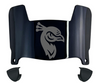 Saint Peters Peacocks Mini Football Helmet Visor Shield w/ Clips - PICK VISOR & LOGO COLOR
