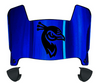 Saint Peters Peacocks Mini Football Helmet Visor Shield w/ Clips - PICK VISOR & LOGO COLOR