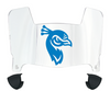 Saint Peters Peacocks Mini Football Helmet Visor Shield w/ Clips - PICK VISOR & LOGO COLOR