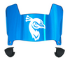 Saint Peters Peacocks Mini Football Helmet Visor Shield w/ Clips - PICK VISOR & LOGO COLOR
