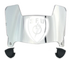 Saint Francis Red Flash Mini Football Helmet Visor Shield w/ Clips - PICK VISOR & LOGO COLOR