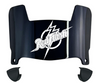 Saint Francis Red Flash Mini Football Helmet Visor Shield w/ Clips - PICK VISOR & LOGO COLOR