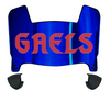 Saint Marys Gaels Mini Football Helmet Visor Shield w/ Clips - PICK VISOR & LOGO COLOR