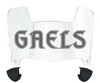 Saint Marys Gaels Mini Football Helmet Visor Shield w/ Clips - PICK VISOR & LOGO COLOR