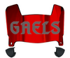Saint Marys Gaels Mini Football Helmet Visor Shield w/ Clips - PICK VISOR & LOGO COLOR