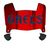 Saint Marys Gaels Mini Football Helmet Visor Shield w/ Clips - PICK VISOR & LOGO COLOR
