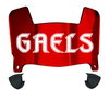 Saint Marys Gaels Mini Football Helmet Visor Shield w/ Clips - PICK VISOR & LOGO COLOR