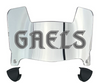 Saint Marys Gaels Mini Football Helmet Visor Shield w/ Clips - PICK VISOR & LOGO COLOR