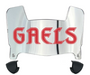 Saint Marys Gaels Mini Football Helmet Visor Shield w/ Clips - PICK VISOR & LOGO COLOR
