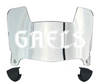 Saint Marys Gaels Mini Football Helmet Visor Shield w/ Clips - PICK VISOR & LOGO COLOR