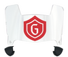Saint Marys Gaels Mini Football Helmet Visor Shield w/ Clips - PICK VISOR & LOGO COLOR