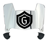 Saint Marys Gaels Mini Football Helmet Visor Shield w/ Clips - PICK VISOR & LOGO COLOR