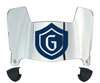 Saint Marys Gaels Mini Football Helmet Visor Shield w/ Clips - PICK VISOR & LOGO COLOR