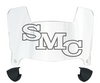 Saint Marys Gaels Mini Football Helmet Visor Shield w/ Clips - PICK VISOR & LOGO COLOR