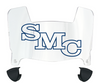 Saint Marys Gaels Mini Football Helmet Visor Shield w/ Clips - PICK VISOR & LOGO COLOR