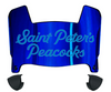 Saint Peters Peacocks Mini Football Helmet Visor Shield w/ Clips - PICK VISOR & LOGO COLOR