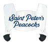 Saint Peters Peacocks Mini Football Helmet Visor Shield w/ Clips - PICK VISOR & LOGO COLOR