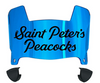 Saint Peters Peacocks Mini Football Helmet Visor Shield w/ Clips - PICK VISOR & LOGO COLOR