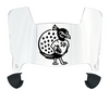 Saint Peters Peacocks Mini Football Helmet Visor Shield w/ Clips - PICK VISOR & LOGO COLOR