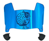 Saint Peters Peacocks Mini Football Helmet Visor Shield w/ Clips - PICK VISOR & LOGO COLOR