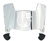 Saint Peters Peacocks Mini Football Helmet Visor Shield w/ Clips - PICK VISOR & LOGO COLOR