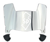 Saint Peters Peacocks Mini Football Helmet Visor Shield w/ Clips - PICK VISOR & LOGO COLOR