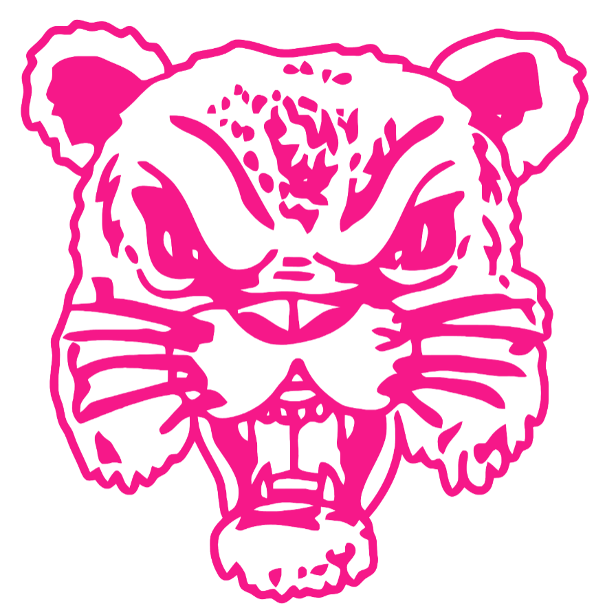 Sam Houston State Bearkats Hot Pink Retro Throwback Logo Premium DieCut Vinyl Decal PICK SIZE