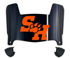 Sam Houston State Bearkats Mini Football Helmet Visor Shield w/ Clips - PICK VISOR & LOGO COLOR