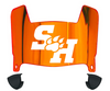 Sam Houston State Bearkats Mini Football Helmet Visor Shield w/ Clips - PICK VISOR & LOGO COLOR