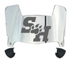 Sam Houston State Bearkats Mini Football Helmet Visor Shield w/ Clips - PICK VISOR & LOGO COLOR