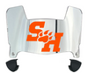 Sam Houston State Bearkats Mini Football Helmet Visor Shield w/ Clips - PICK VISOR & LOGO COLOR