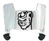 Sam Houston State Bearkats Mini Football Helmet Visor Shield w/ Clips - PICK VISOR & LOGO COLOR