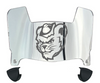 Sam Houston State Bearkats Mini Football Helmet Visor Shield w/ Clips - PICK VISOR & LOGO COLOR