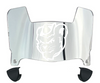 Sam Houston State Bearkats Mini Football Helmet Visor Shield w/ Clips - PICK VISOR & LOGO COLOR