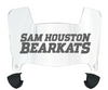 Sam Houston State Bearkats Mini Football Helmet Visor Shield w/ Clips - PICK VISOR & LOGO COLOR