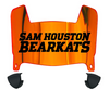 Sam Houston State Bearkats Mini Football Helmet Visor Shield w/ Clips - PICK VISOR & LOGO COLOR