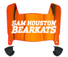 Sam Houston State Bearkats Mini Football Helmet Visor Shield w/ Clips - PICK VISOR & LOGO COLOR