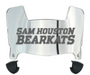 Sam Houston State Bearkats Mini Football Helmet Visor Shield w/ Clips - PICK VISOR & LOGO COLOR