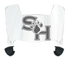 Sam Houston State Bearkats Mini Football Helmet Visor Shield w/ Clips - PICK VISOR & LOGO COLOR
