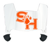 Sam Houston State Bearkats Mini Football Helmet Visor Shield w/ Clips - PICK VISOR & LOGO COLOR