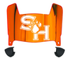 Sam Houston State Bearkats Mini Football Helmet Visor Shield w/ Clips - PICK VISOR & LOGO COLOR