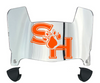 Sam Houston State Bearkats Mini Football Helmet Visor Shield w/ Clips - PICK VISOR & LOGO COLOR
