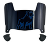Samford Bulldogs Mini Football Helmet Visor Shield w/ Clips - PICK VISOR & LOGO COLOR