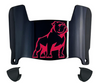 Samford Bulldogs Mini Football Helmet Visor Shield w/ Clips - PICK VISOR & LOGO COLOR