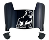 Samford Bulldogs Mini Football Helmet Visor Shield w/ Clips - PICK VISOR & LOGO COLOR