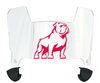 Samford Bulldogs Mini Football Helmet Visor Shield w/ Clips - PICK VISOR & LOGO COLOR