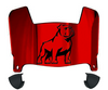 Samford Bulldogs Mini Football Helmet Visor Shield w/ Clips - PICK VISOR & LOGO COLOR
