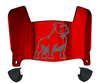 Samford Bulldogs Mini Football Helmet Visor Shield w/ Clips - PICK VISOR & LOGO COLOR